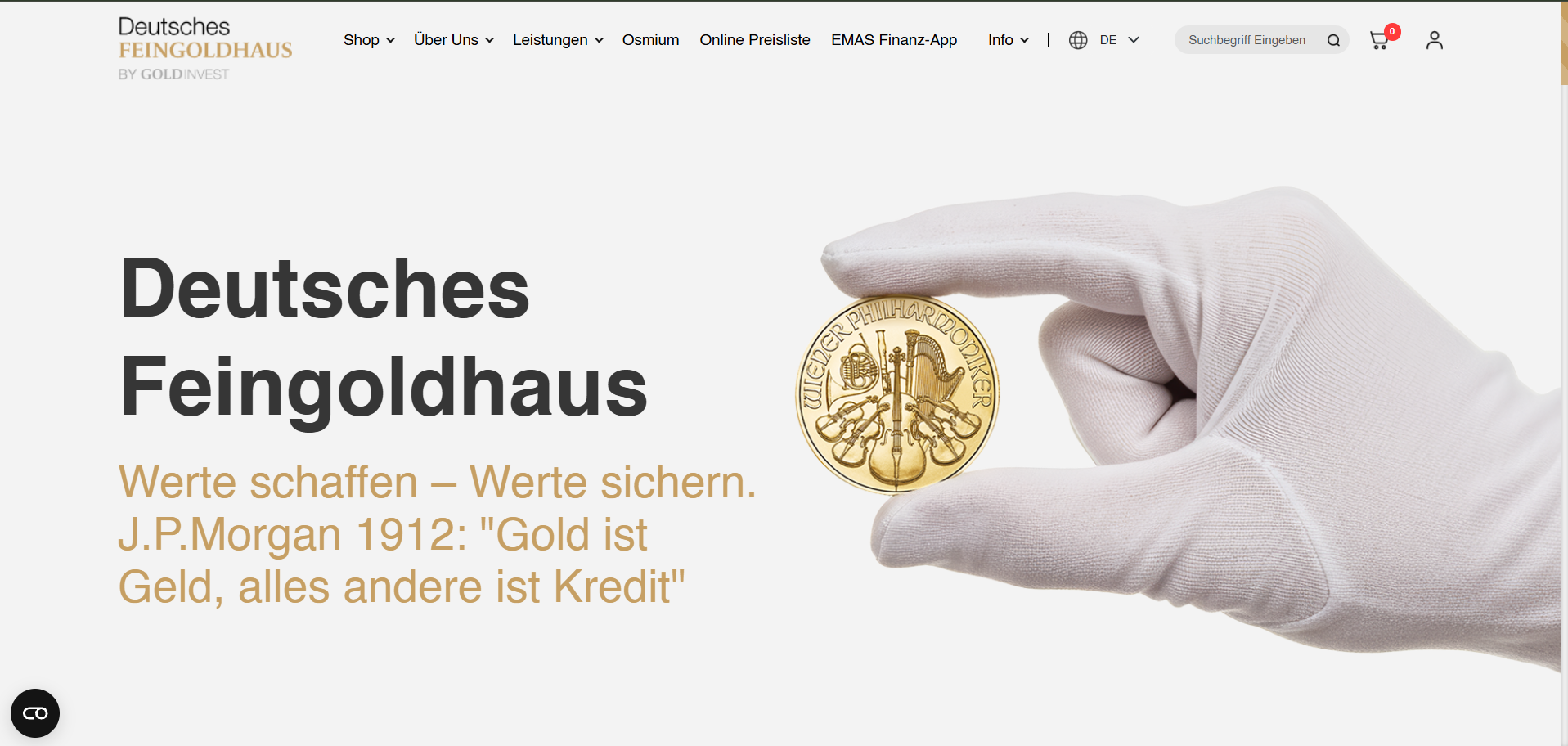 Deutsches Feingoldhaus — Gold & Precious Metals