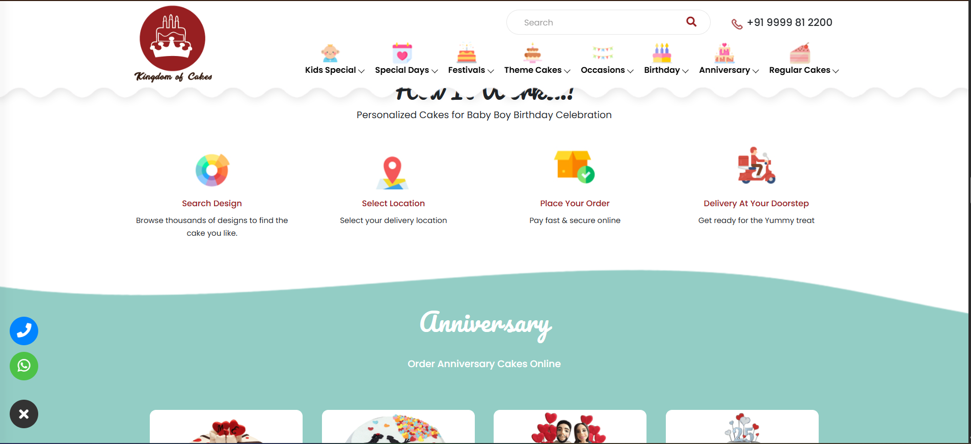 Kingdom of Cakes Delhi NCR